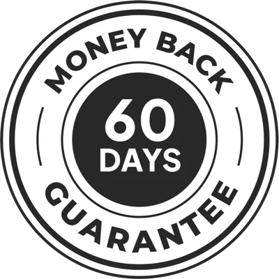 MemoHoney 60-day money-back guarantee badge